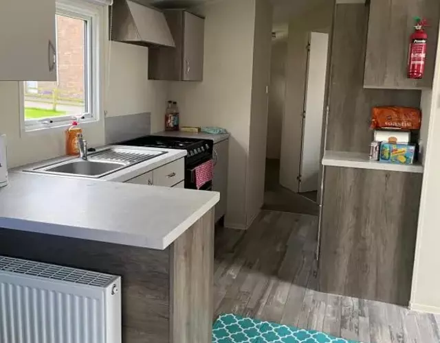 Haggerston castle caravan rental. Annie's den