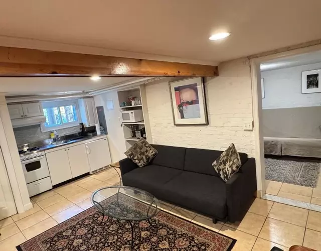 First Floor One Bedroom Apartment with Full Kitchen & Bath