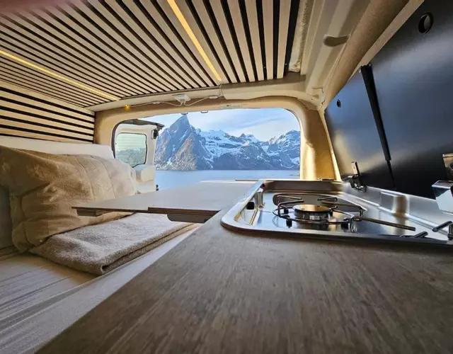 Bodø & Lofoten Campervans - Optimalized campers for exploring the Lofoten islands and the Bodø area