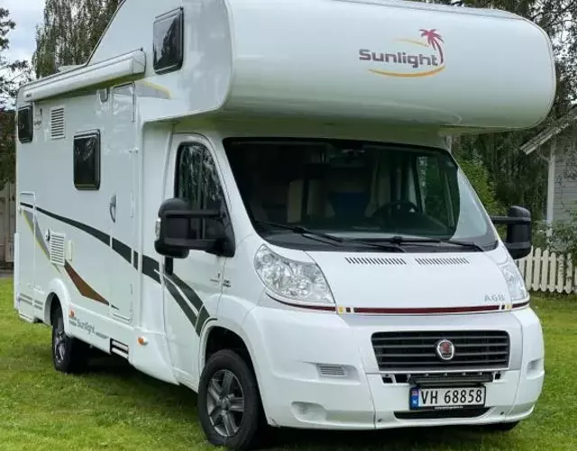 Motorhome in Northern Norway