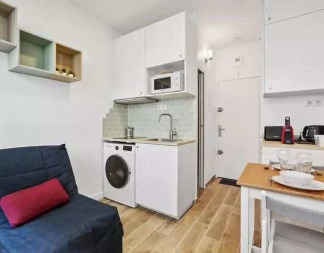 Studio bien équipé à proximité du Parc des Princes