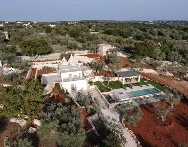 Trulli DIbernia with Panoramic view
