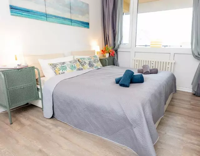 Apartments Braunschweig - Noahs Home - Balkon - Küche - Parkplatz