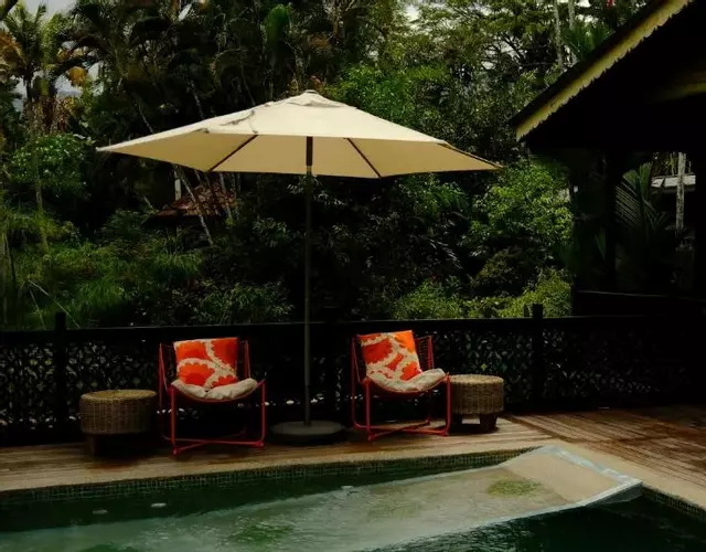 Master bedroom at Rumah Sentosa