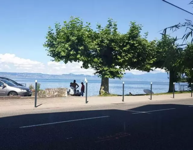 Superbe f1 en bord du lac