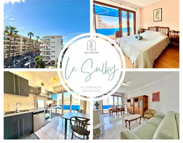 Le Sulky, proche de la mer, balcon, parking