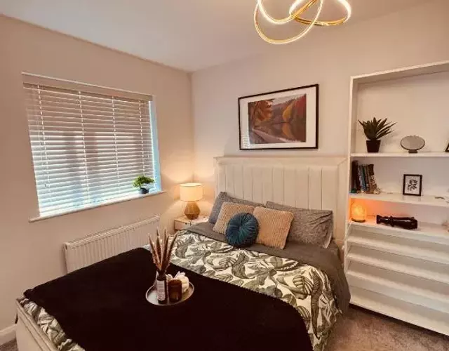 Modern Double & Single Room with Cozy Vibes Athy