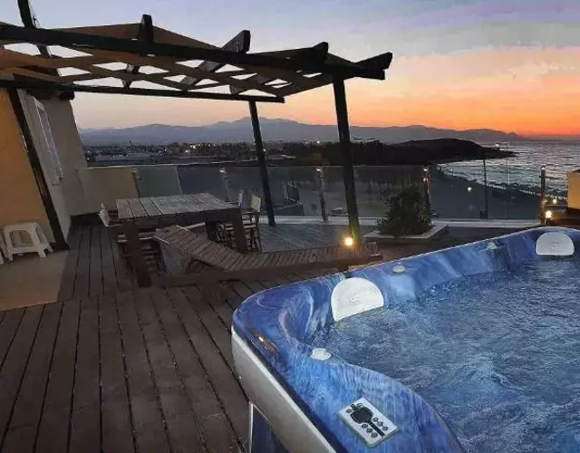 LIVAS Corinth rooftop seaview apartment