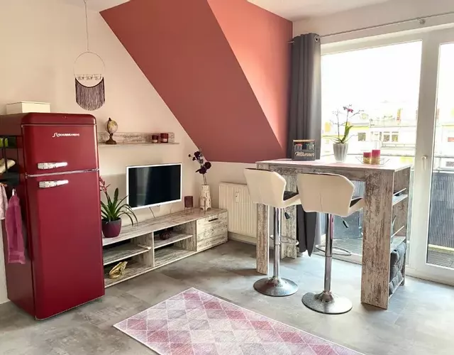 Cottbus-Apartments - Red Apartment I privat I Wifi I Küche I Balkon
