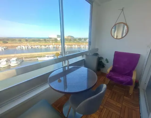 Appartement vue sur mer & le port de Courseulles-sur-Mer