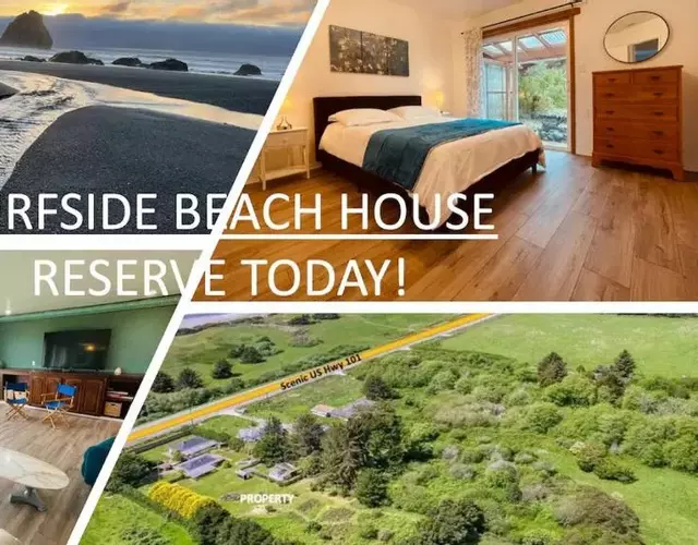 Surfside Beach House near Ancient Redwoods