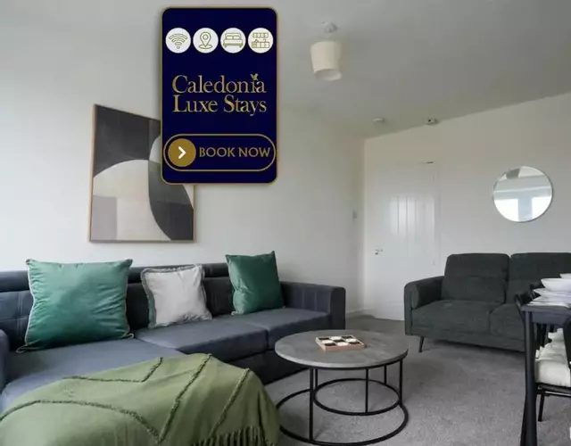 2 BDR Apartment By Caledonia Luxe Stays Short Lets & Serviced Accommodation Airdrie