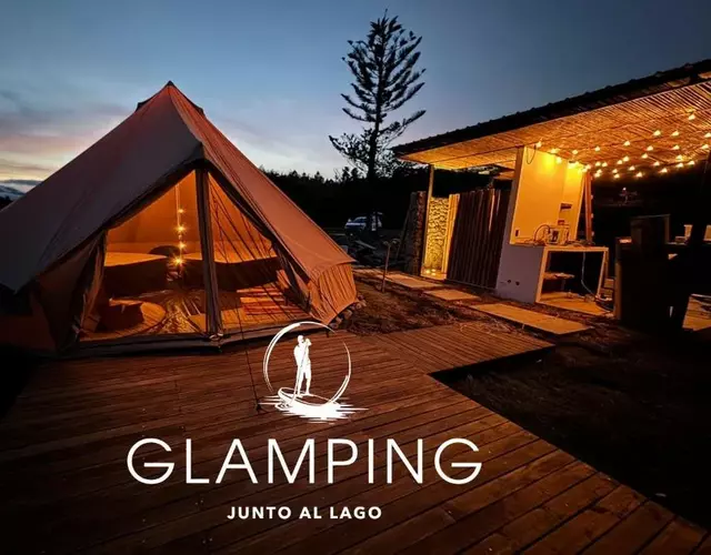 Glamping junto al lago Calima