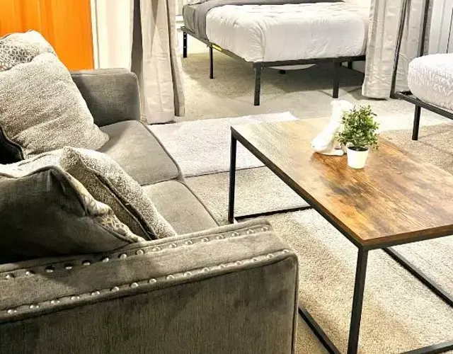 Two Bedroom Villa Studio with fireplace & Living room