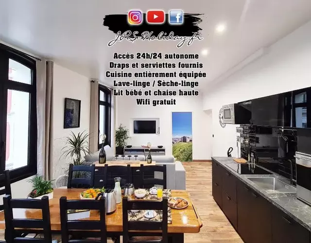 Quintessence By JPS Holiday, Splendide appartement au coeur de Dieppe