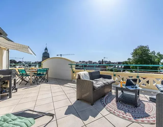 joli toit terrasse Le Celtic