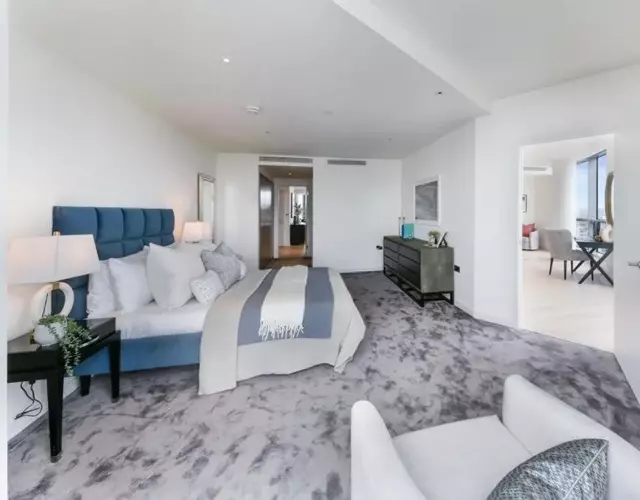 High level, two bedroom apartment