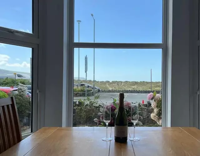 Barmouth beach ground level