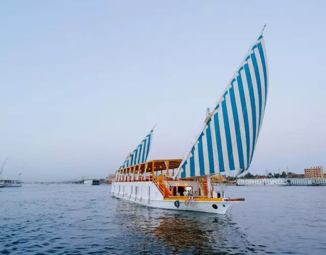Turquoise Dahabiya , 3,4,7 nights sailing between Luxor and Aswan