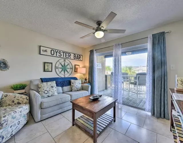 Ocean-View Fernandina Condo with Pool, Beach Access!