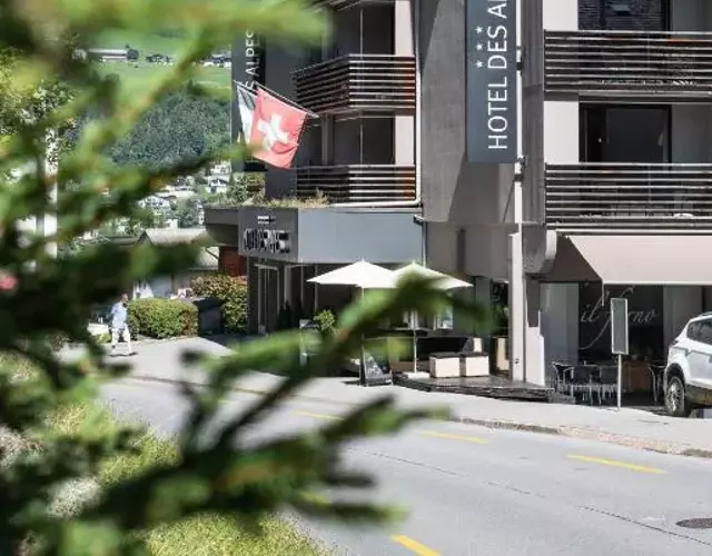 Studio im Hotel Des Alpes