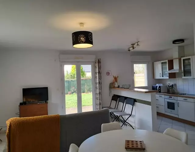 Appartement au RDC avec jardin clos, au calme.