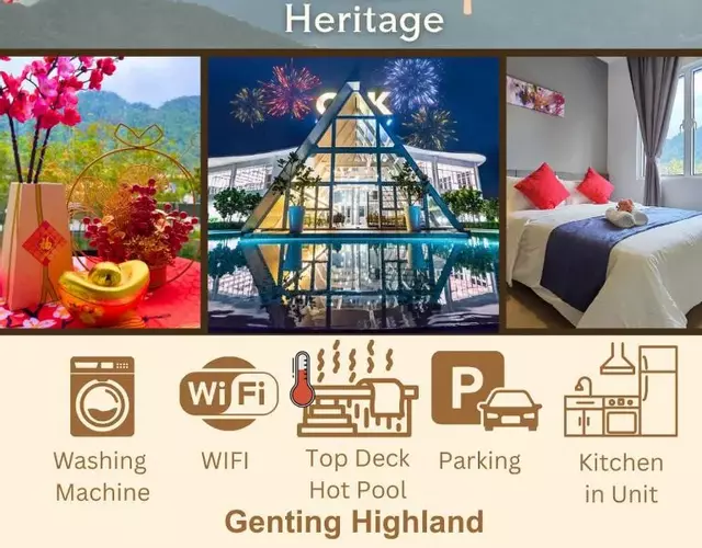 Windmill Upon Hills Luxurious Sky Villa 360 Sky Pool Heated Pool Mountainous Genting View Genting Highland by Heritage