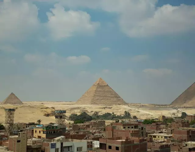 Radiant Pyramids View