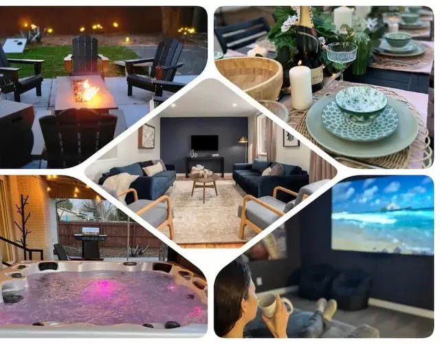 Mid Summer Night's Dream w Hot Tub Theater Game Room