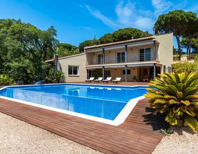 Mediterranean villa with pool near barcelona