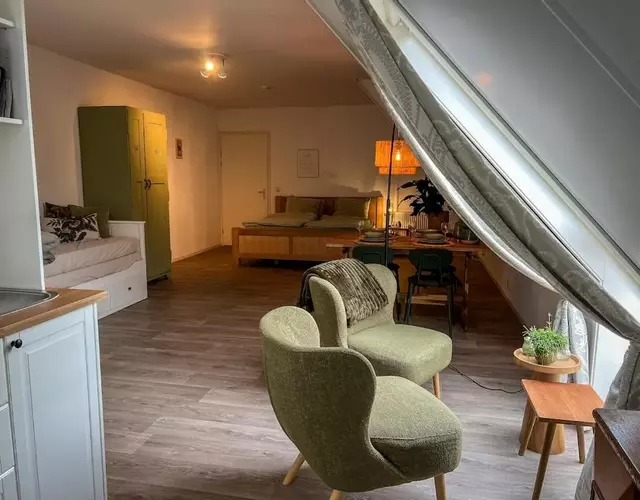 Studio lodge de groene specht bij Bolmeer Lodges