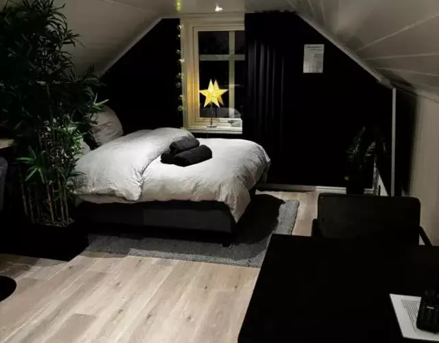 NY og moderne studioleilighet med elbil lading