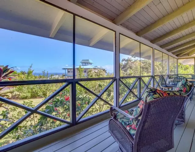 Honomu Home with Screened Lanai and Ocean Views!