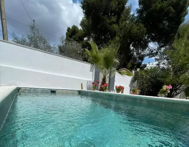 Casita rural con piscina