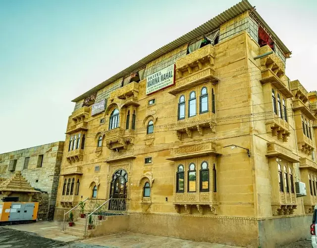 Hotel Marina Mahal with Swimming Pool