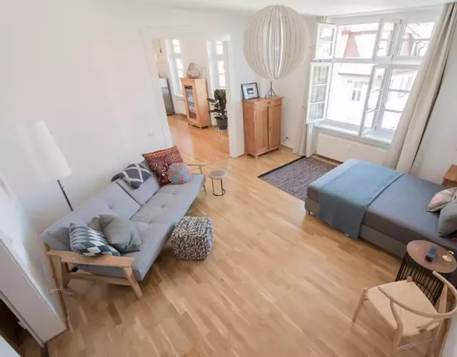 Modern design im klassischem Altbau