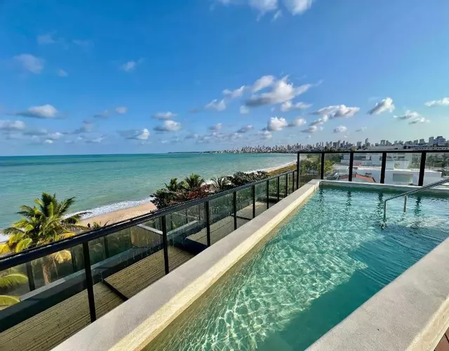 Restinga by Xtay - Studios com piscina e academia, pé na areia em João Pessoa