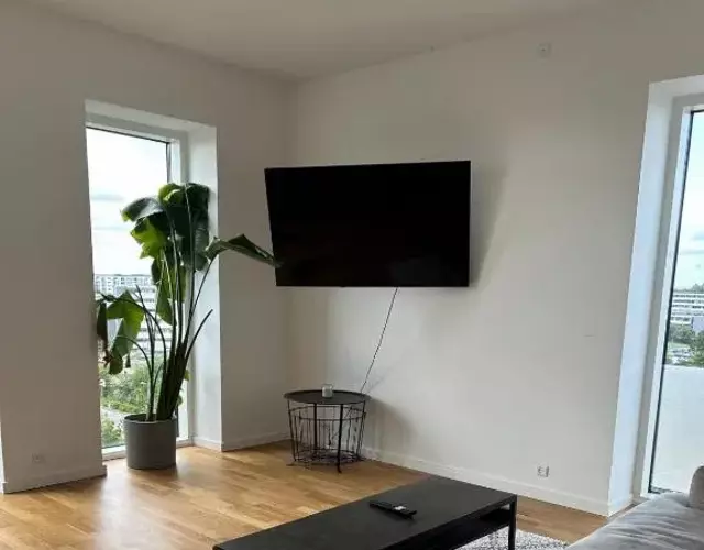 Modern Apartment by Beach and Metro