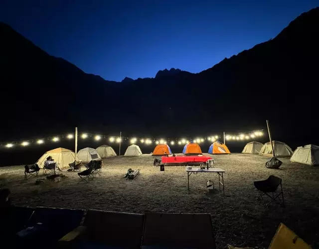 Overnight Musandam 15 tents whole Private camp for groups bathroom and kitchen
