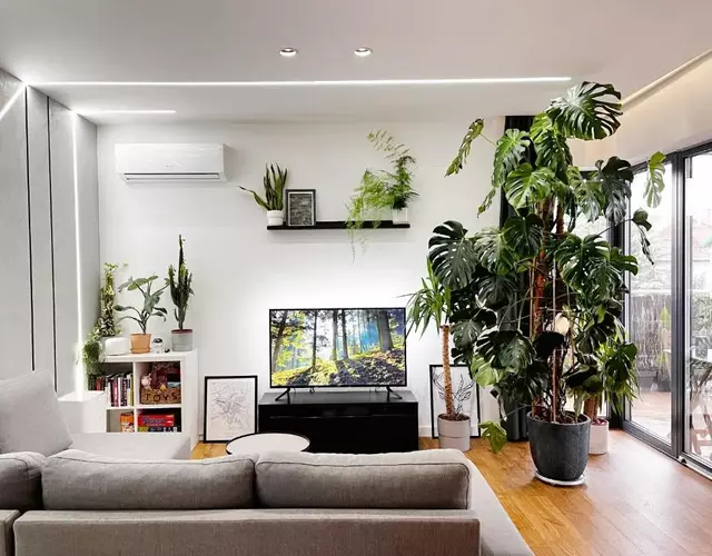Apartament Green Plant - 1 lub 2 oddzielne sypialnie, taras 30m2, garaż podziemny, FV vat, Targi, klima, dostęp 24h