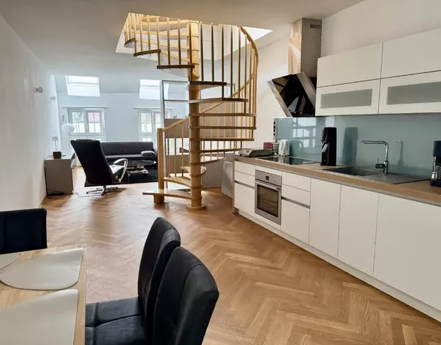 Klimatisierte Luxus-Dachterrassenwohnung im Zentrum