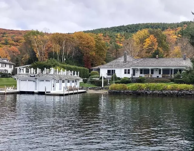 Private Dock at Lake George Getaway