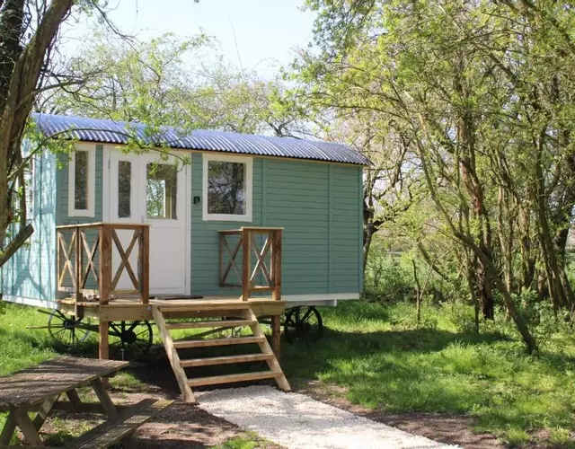 The Woodpecker shepherd hut