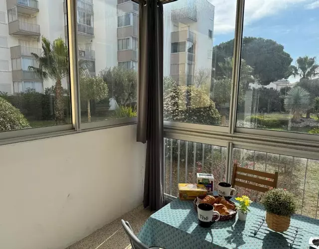 Sol-y-Days Goelette, Agréable appartement en RDC avec parking, proche du centre-ville et de la plage