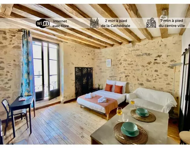 Le cosy-chic, 2 min à pied cathédrale , Jacobins
