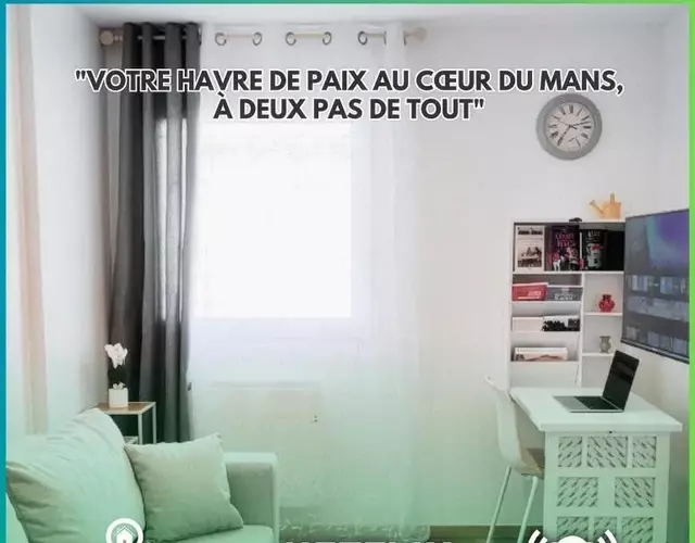 Le Naturel'Mans - Plein Centre-ville - Proche Cathédrale & Circuit des 24H - by AHC