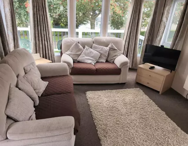 Thames view at Kent Coast Holiday Park