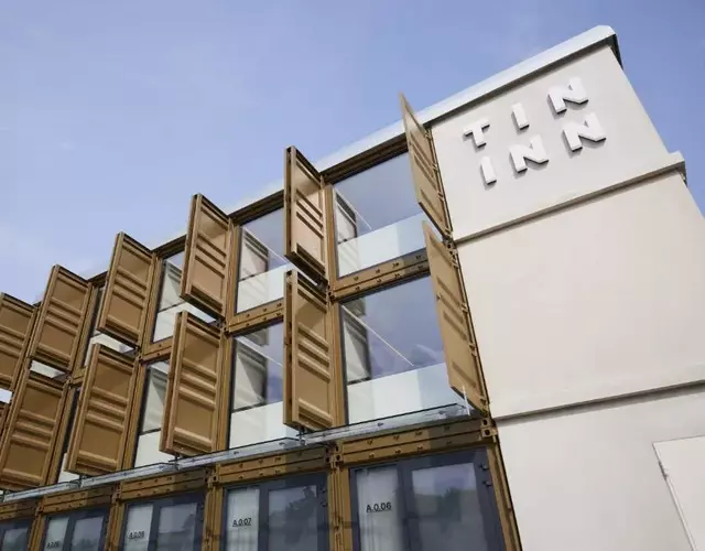 TIN INN Montabaur l einfach gut - Das Hotel aus hochwertig ausgebauten Überseecontainern