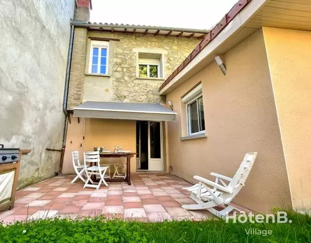 CLIM Jolie maison de 60 m2 avec jardin