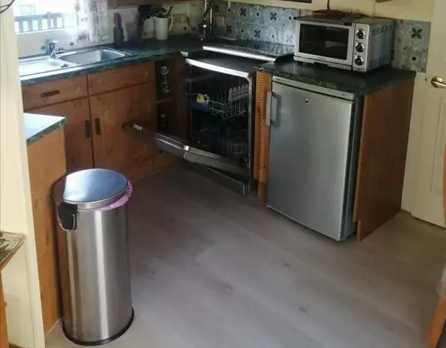 Mobil-home 4/6 personnes dans parc avec lac